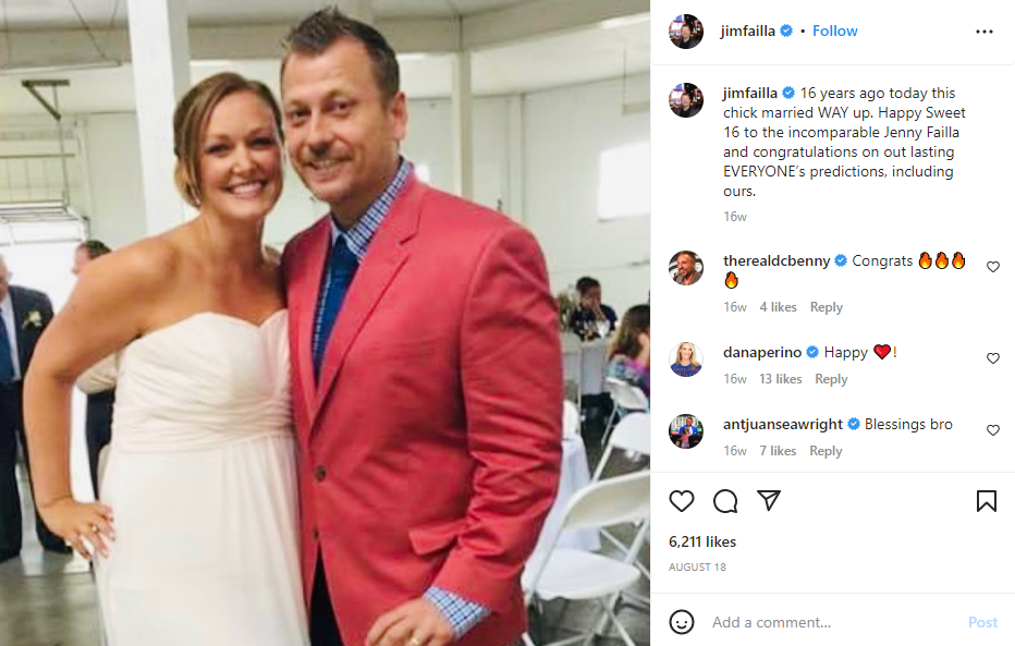 Jenny Failla - Jimmy Failla Wife