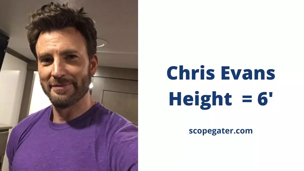 Chris Evans Height And Weight – Get The Details Here