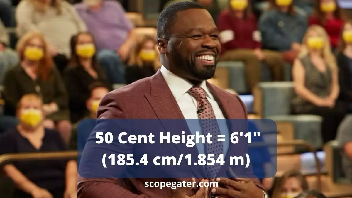How Tall Is 50 Cent? Find Out 50 Cent Height Here