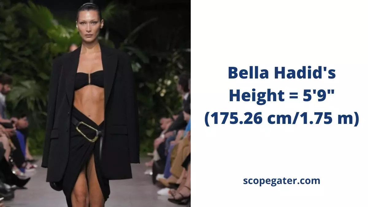 How Tall Is Bella Hadid? Find Out Bella Hadid Height Here
