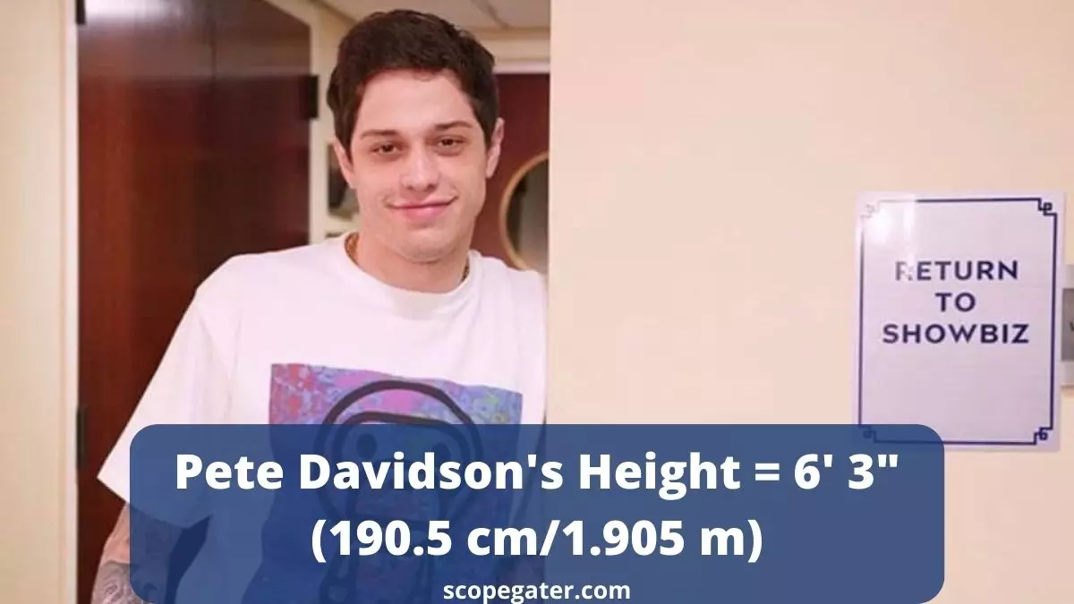 How Tall Is Pete Davidson? Know Pete Davidson Height Here