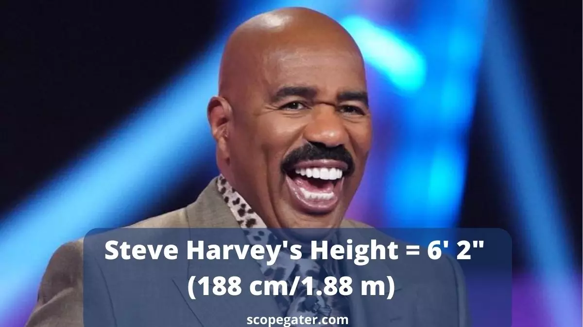 How Tall Is Steve Harvey - Steve Harvey Height is 6'2''