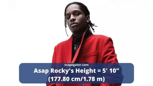 How Tall Is Asap Rocky Height