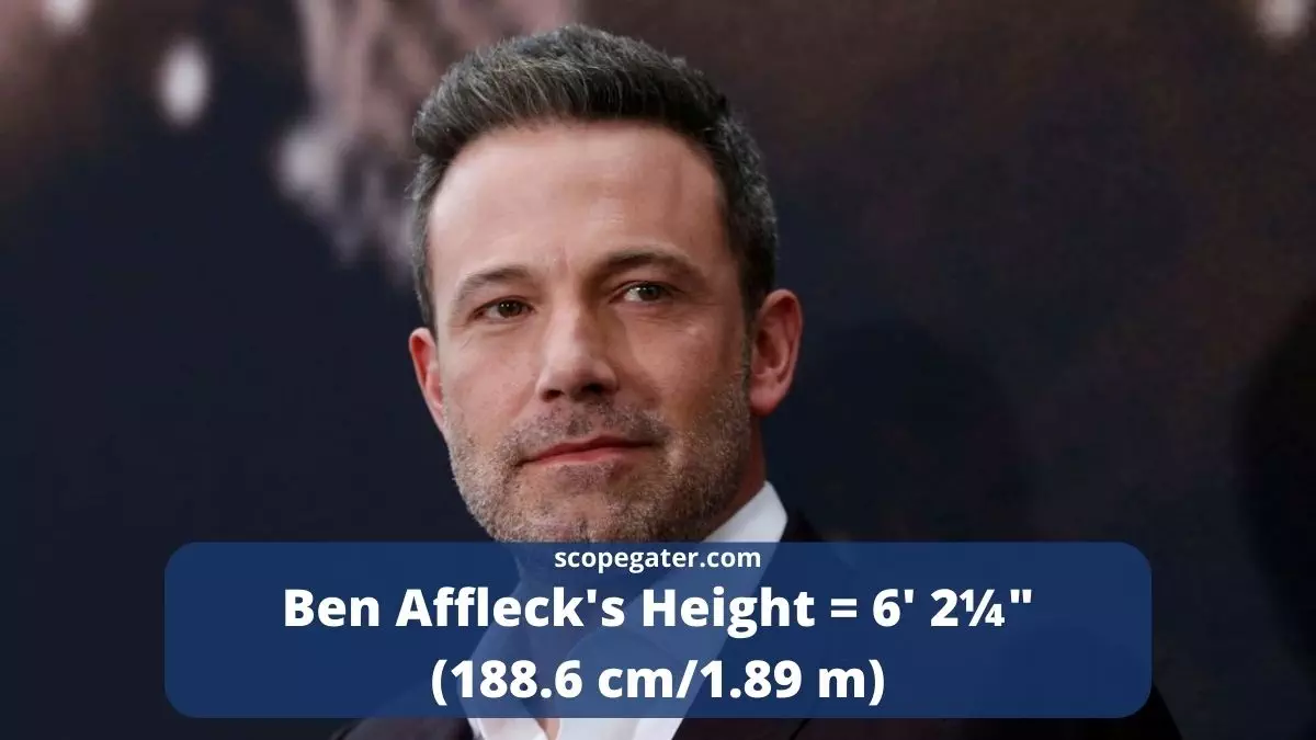 How Tall Is Ben Affleck? Get To Know Ben Affleck Height Here