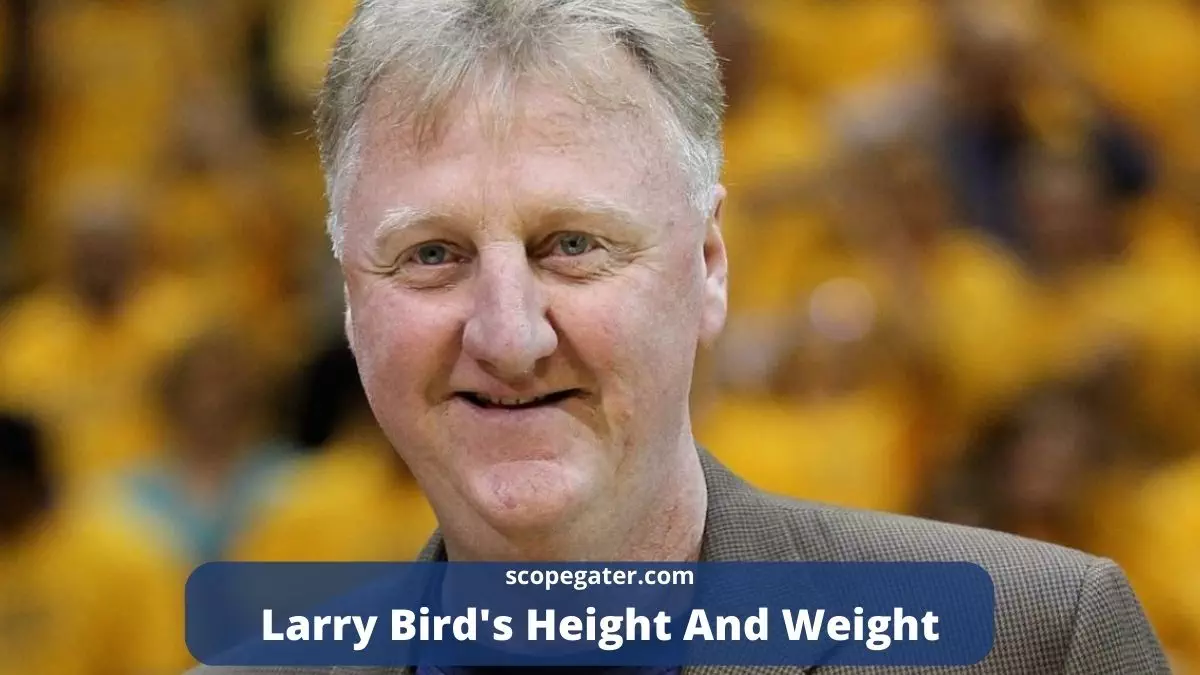 Find Out Larry Bird Height And Weight Here