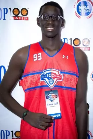 Tacko Fall height and weight. How tall is Tacko Fall, Tacko Fall weight