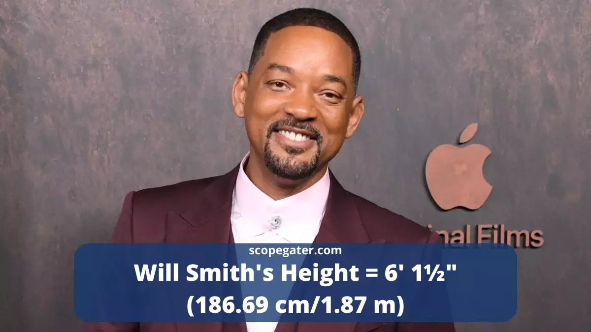 How Tall Is Will Smith? Find Out Will Smith Height Here