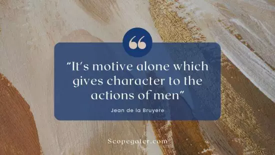 quotes about motives