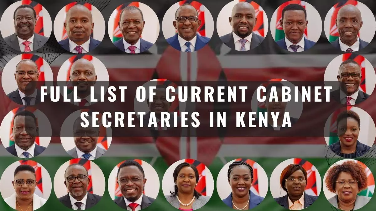 List Of Current Cabinet Secretaries In Kenya 2023